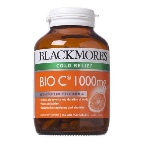 Blackmores 澳佳宝活性维生素C1000 150粒/澳佳宝VC150粒 