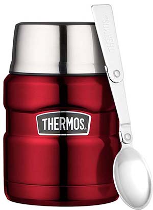 Thermos 膳魔师焖烧杯 红色 470ml 膳魔师焖烧罐