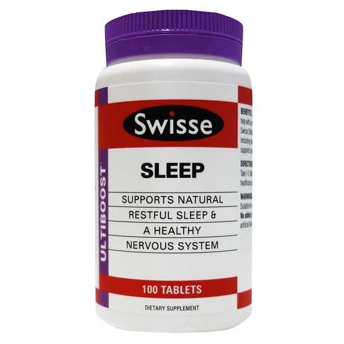 swisse 睡眠片100粒 植物精华安睡助眠片 swisse睡眠片 助眠片