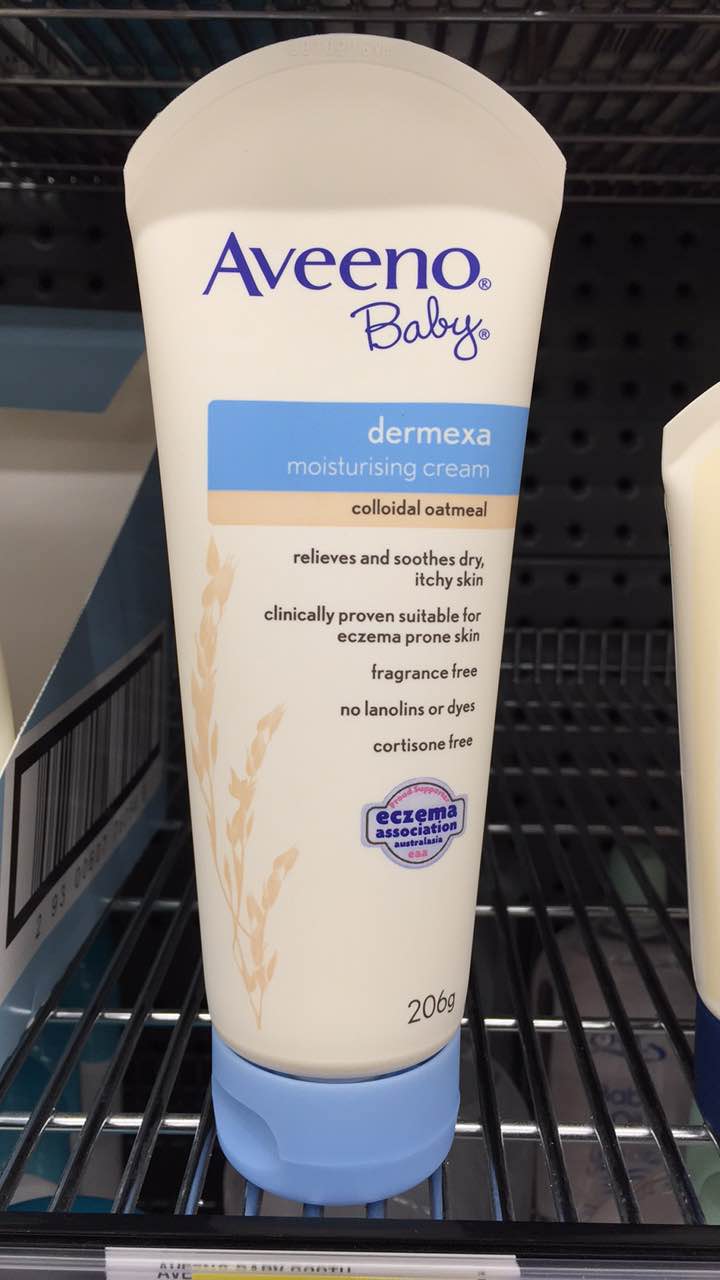 Aveeno Baby dermexa 婴幼儿燕麦湿疹舒缓润肤乳霜206g （300g）