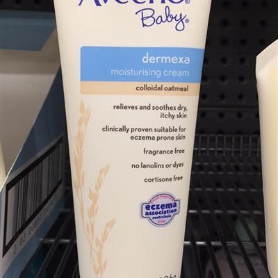 Aveeno Baby dermexa 婴幼儿燕麦湿疹舒缓润肤乳霜206g （300g）