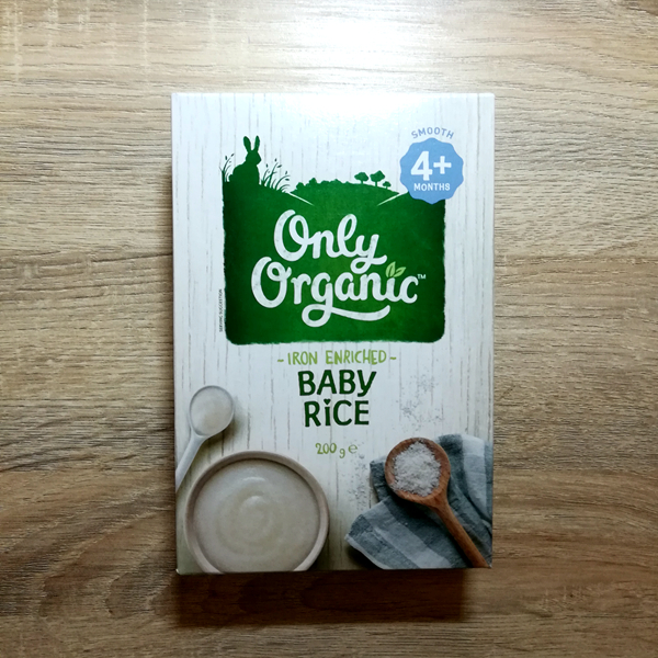 only organic 有机高铁米粉4个月以上 200g （300g）婴儿米粉 高铁米粉 迷糊 有机米粉