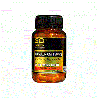 Go Healthy 高之源硒胶囊150mg 120粒 selenium 高含量有机硒 