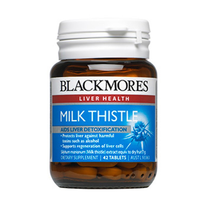 blackmores澳佳宝奶蓟草护肝片42粒 milk thistle 