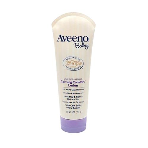 Aveeno燕麦婴儿润肤乳液227ml（330g）新版薰衣草&香草安神乳液 Baby Daily Lotion