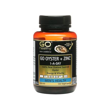 Go Healthy 高之源生蚝+锌胶囊120粒 高之源生蚝精 男性健康