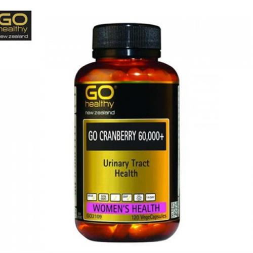 GO Healthy 高之源蔓越莓胶囊60000mg120粒 女性泌尿健康 