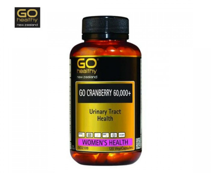 GO Healthy 高之源蔓越莓胶囊60000mg120粒 女性泌尿健康 