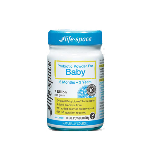 life space baby益生菌60g 新包装适合6个月到3岁 lifespace宝宝益生菌 宝宝益生菌粉 