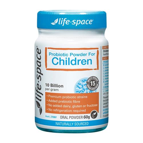 life space儿童益生菌 60g 新包装 lifespace children益生菌粉