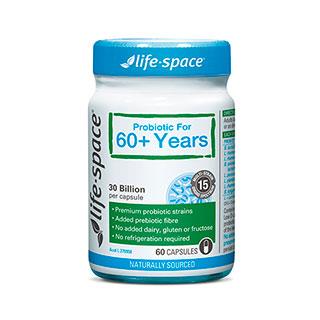 life space老年人益生菌 60粒 新包装 lifespace 60+益生菌 60粒 