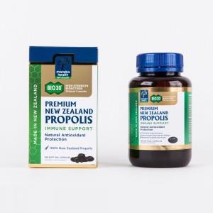 Manuka health 蜜纽康蜂胶胶囊 BIO30 180粒 新包装 蜜纽康黑蜂胶