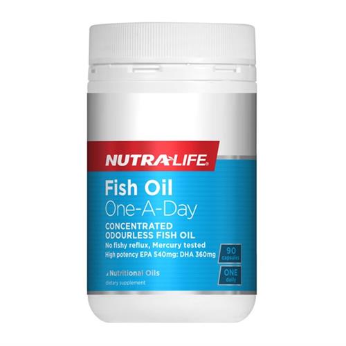 nutra life纽乐三倍功效无腥味鱼油 90粒 每日一粒 nutralife 纽乐鱼油 ocean clean纯净深海鱼油 Omega3  