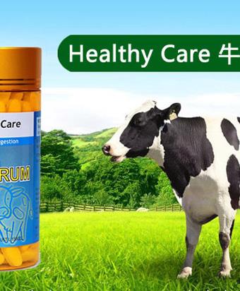 healthycare 牛初乳咀嚼片200片 孕妇、儿童、老年可用