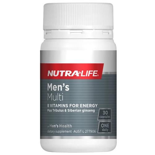 nutra life 纽乐男士维生素30粒  男性维生素 男士多维 新包装