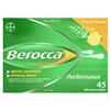 Berocca 拜耳 复合维生素泡腾片橙味 45粒 Berocca performance