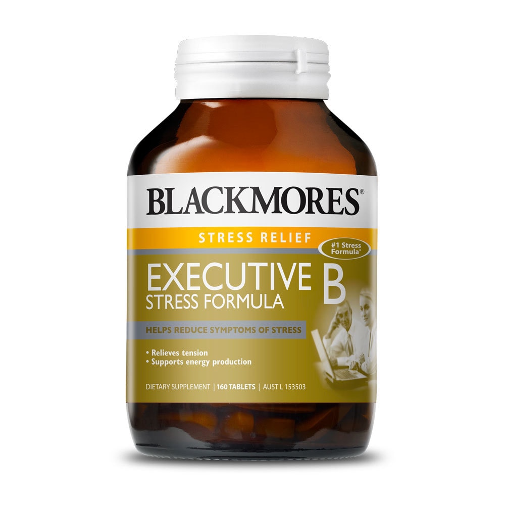 Blackmores 复合维生素B族160粒 Executive B  复合维生素B