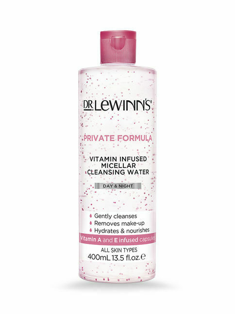 Dr Lewinns 莱文医生卸妆水 400ml Micellar Cleansing Water 卸妆洁面二合一 胶束水